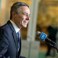 Ignazio Cassis, président de la Confédération suisse aux Nations unies